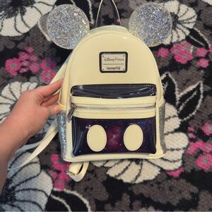 Loungefly Limited Edition The Main Attraction Space Mountain mini backpack.